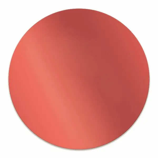 Tapis fauteuil bureau Couleur rouge orange