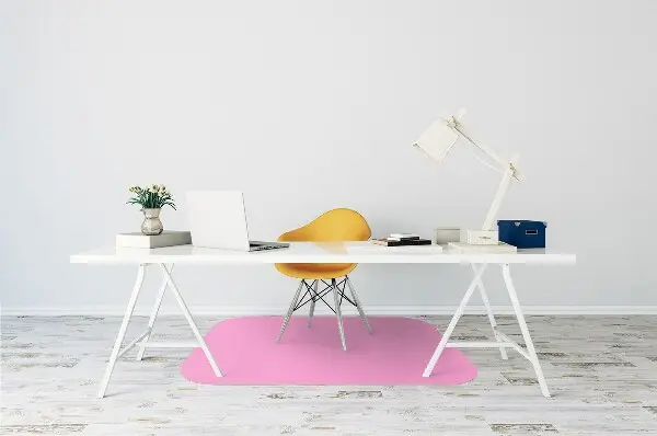 Tapis de chaise Couleur rose vif