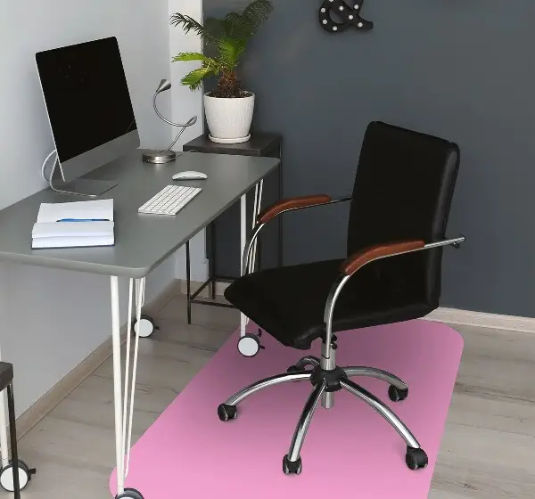 Tapis de chaise Couleur rose vif