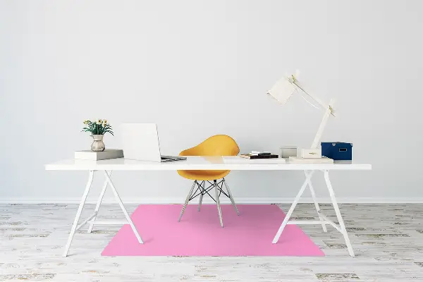 Tapis de chaise Couleur rose vif