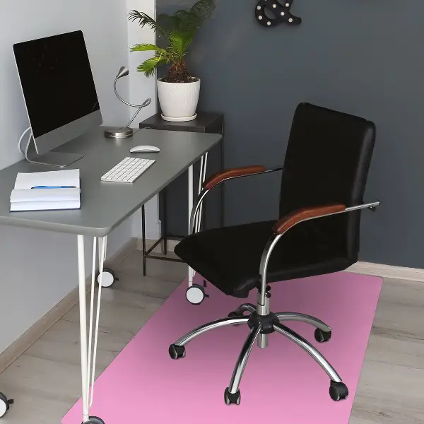 Tapis de chaise Couleur rose vif