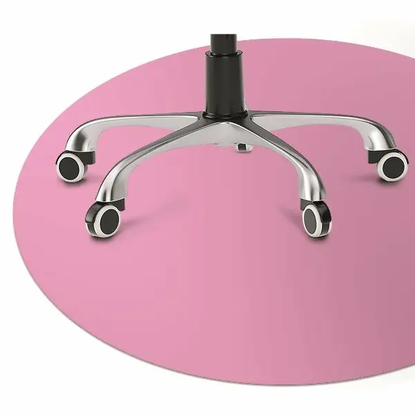 Tapis de chaise Couleur rose vif