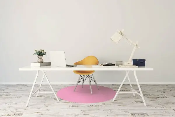 Tapis de chaise Couleur rose vif
