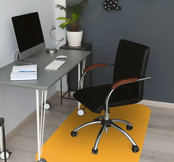 Tapis de chaise Couleur foncée sombre