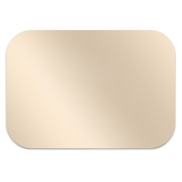 Tapis de chaise de bureau Couleur beige