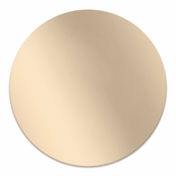 Tapis de chaise de bureau Couleur beige