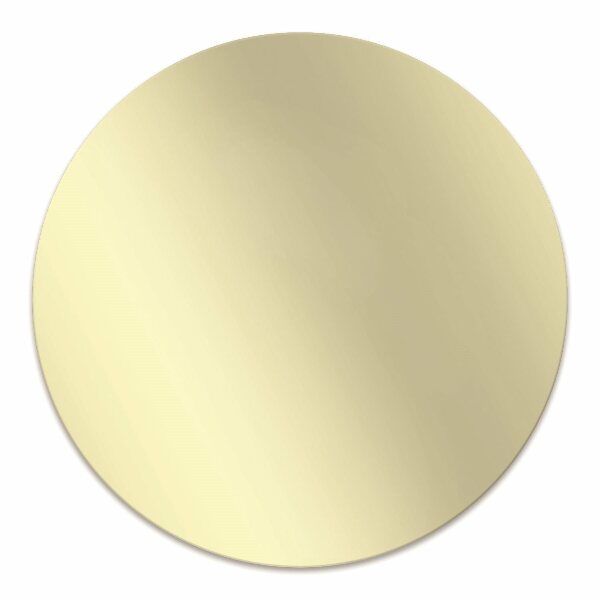 Tapis de chaise de bureau Couleur crème