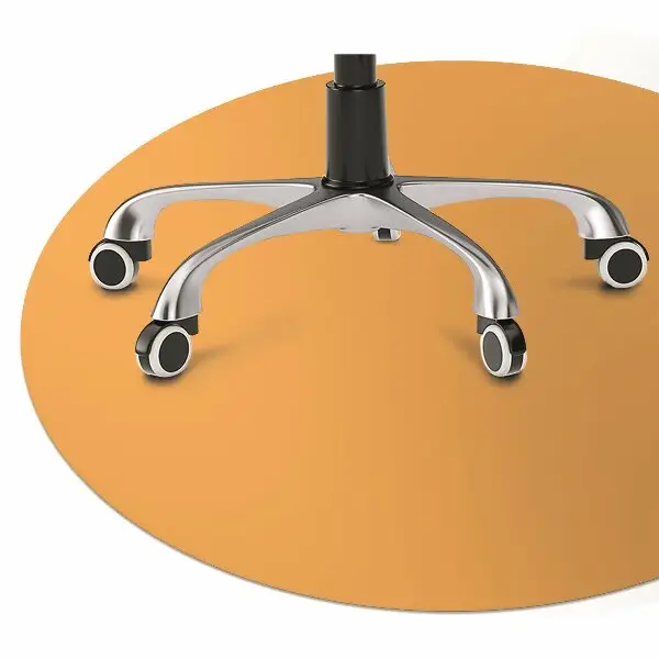 Tapis pour chaise de bureau Jaune intermédiaire