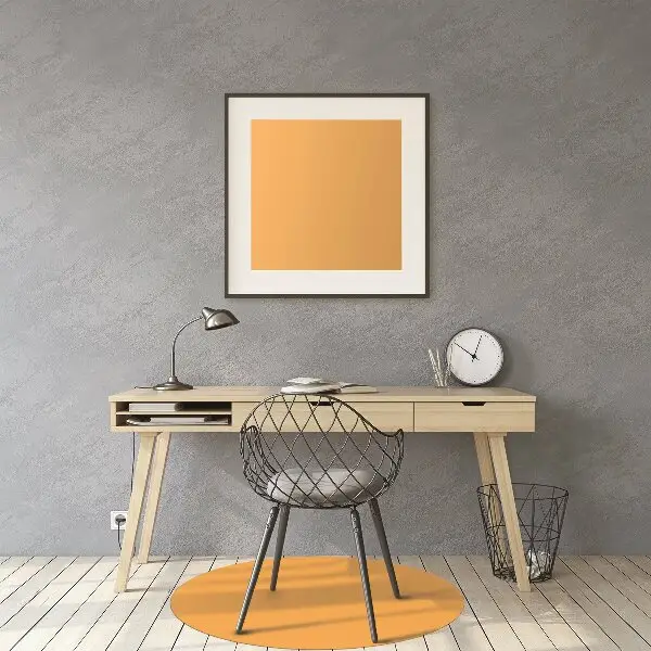 Tapis pour chaise de bureau Jaune intermédiaire