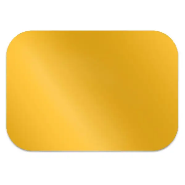 Tapis de chaise de bureau Jaune