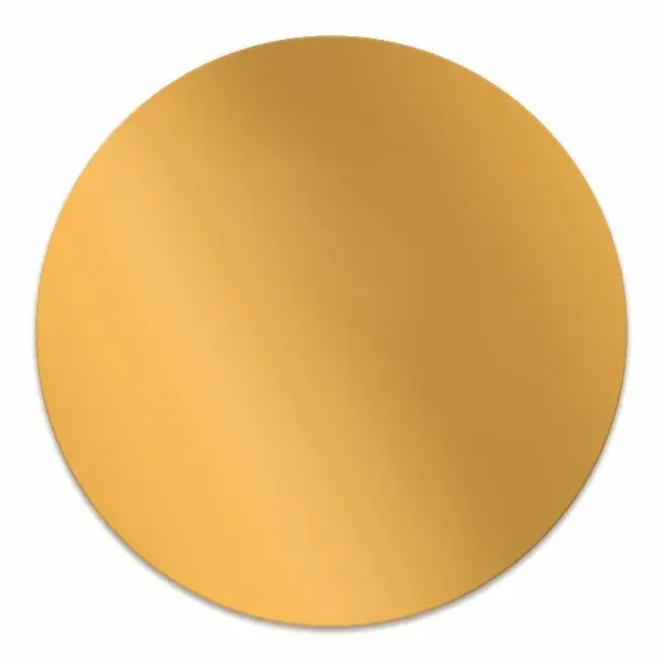 Tapis de chaise de bureau Jaune