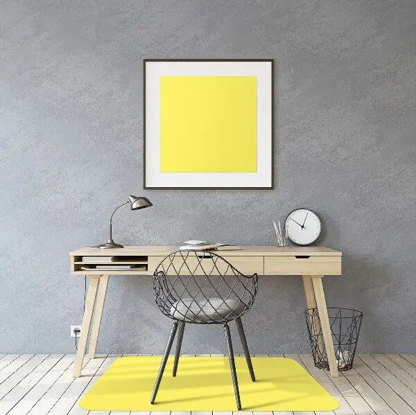 Tapis pour chaise de bureau Citron