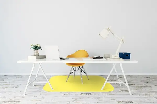 Tapis pour chaise de bureau Citron