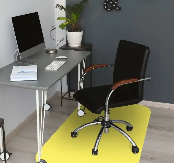 Tapis pour chaise de bureau Citron