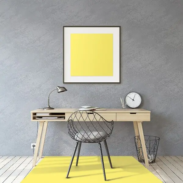Tapis pour chaise de bureau Citron