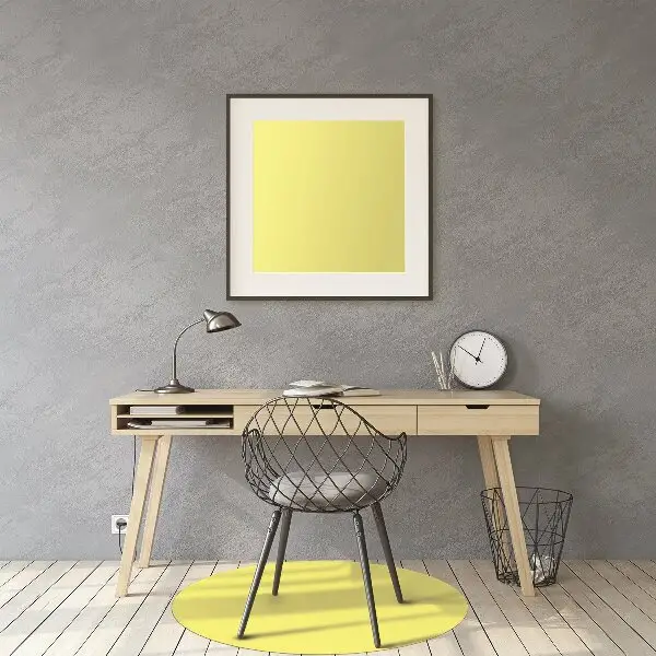 Tapis pour chaise de bureau Citron