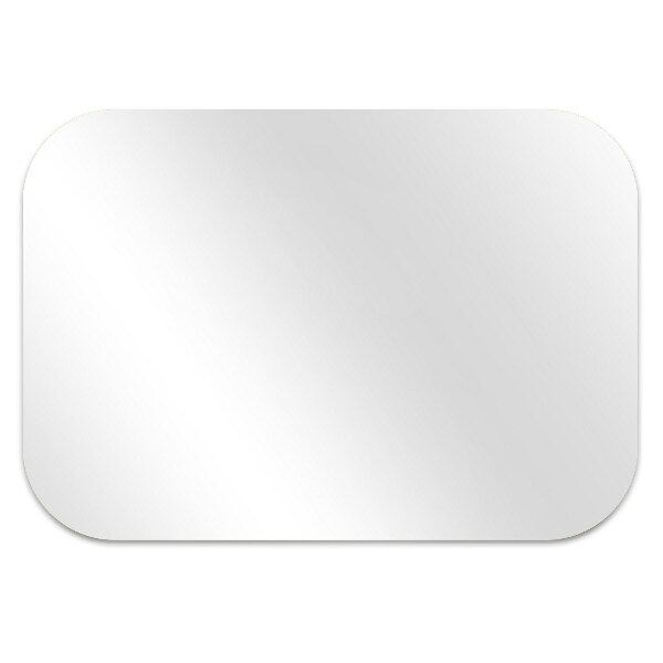 Tapis de chaise de bureau couleur blanche