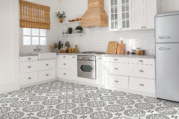 Carreaux de vinyle Motif oriental