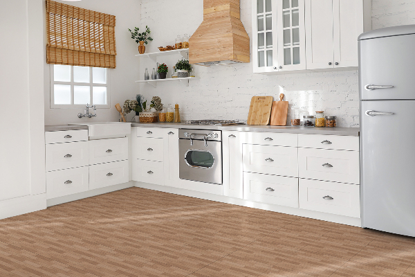 Carreaux PCV mural sol Sol en bois