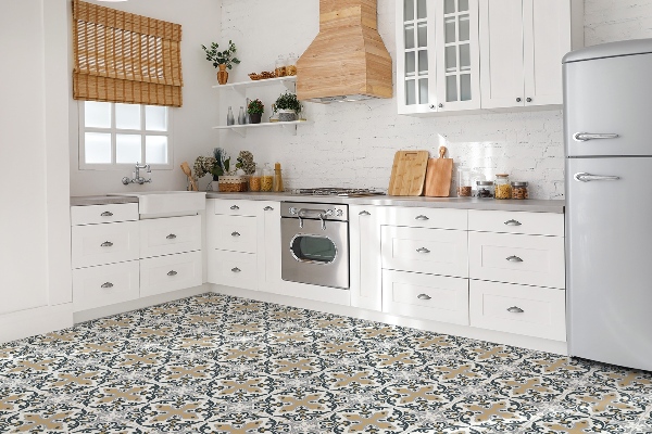 Carreaux de vinyle Motif végétal