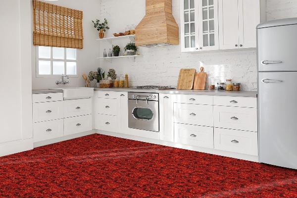 Carreaux PCV mural sol Camouflage des hexagones