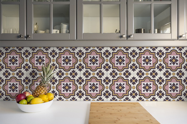 Carreaux de vinyle Fleurs arabes