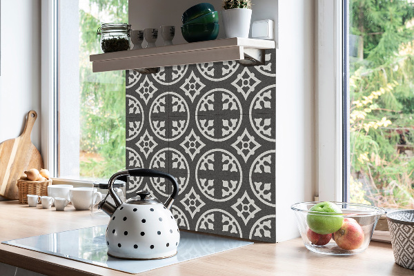 Carreaux de vinyle Motif gris oriental