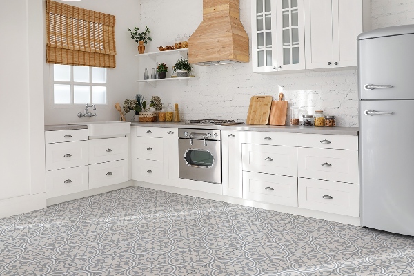 Carreaux de vinyle Motif floristique
