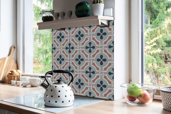 Carreaux de vinyle Motif floral coloré