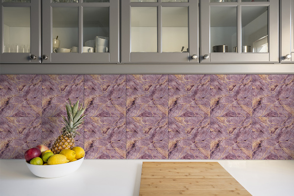 Carreaux vinyle Texture marbre rose