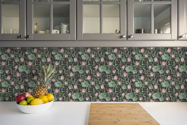 Carreaux vinyle Succulentes