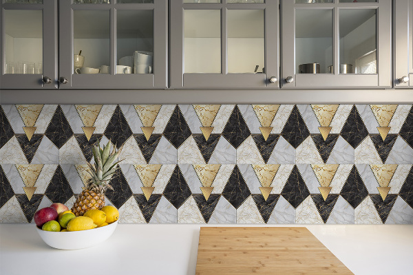 Carreaux vinyle Triangles de pierre