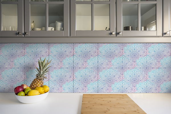 Carreaux vinyle Mandala arabe