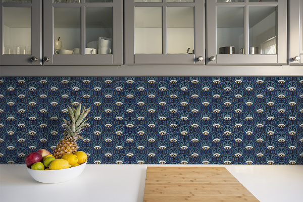 Carreaux vinyle Motif yeux vintage