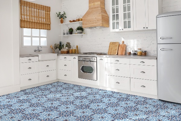 Carreaux de vinyle auto-adhésifs Beau motif arabe