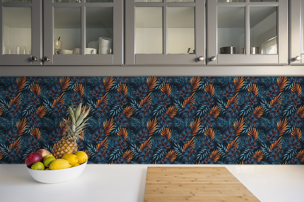 Carreaux vinyle Feuilles exotiques