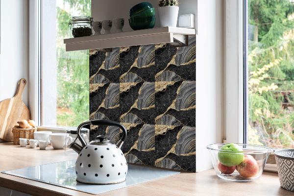 Carreaux de vinyle auto-adhésifs Mosaïque de marbre