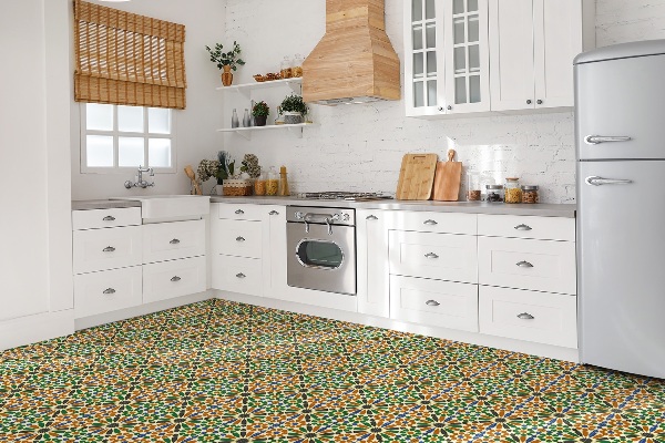 Carreaux de vinyle auto-adhésifs Motif cubain
