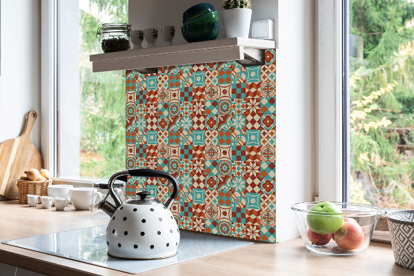 Carreaux de vinyle auto-adhésifs Mosaïque traditionnelle
