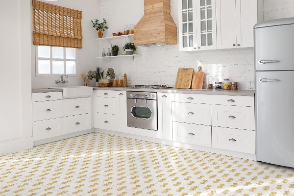 Carreaux de vinyle auto-adhésifs Ananas