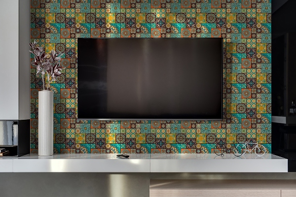 Panneau décoratif intérieur Patchwork de cuisine