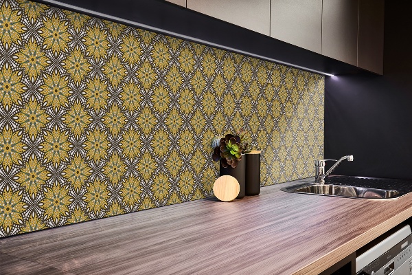 Panneau mural cuisine Ornement oriental
