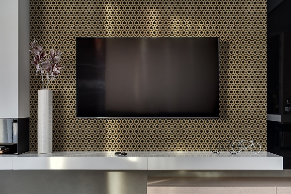 Panneau décoratif intérieur Étoiles géométriques