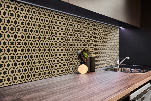 Panneau décoratif intérieur Étoiles géométriques