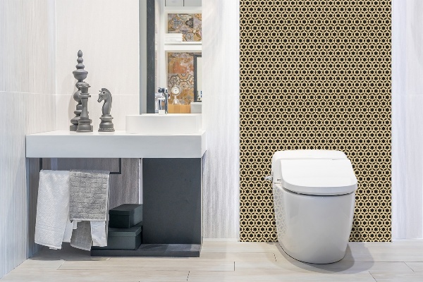 Panneau décoratif intérieur Étoiles géométriques