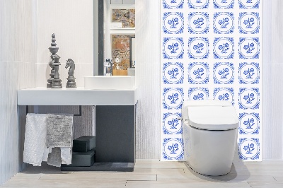 Revêtement mural pvc Fleur azulejos