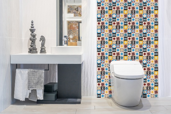 Panneau mural salle de bain Mosaïque orientale