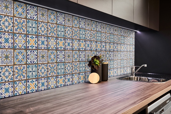Panneau décoratif intérieur Patchwork arabe