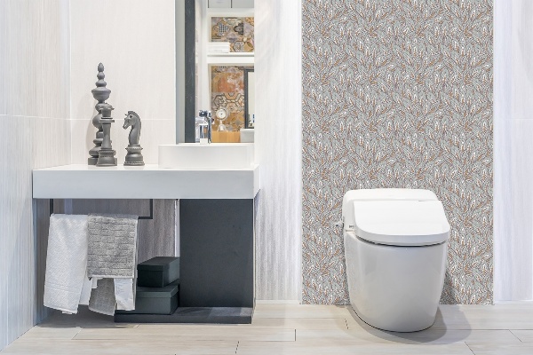 Revêtement mural pvc Modèle floral oriental