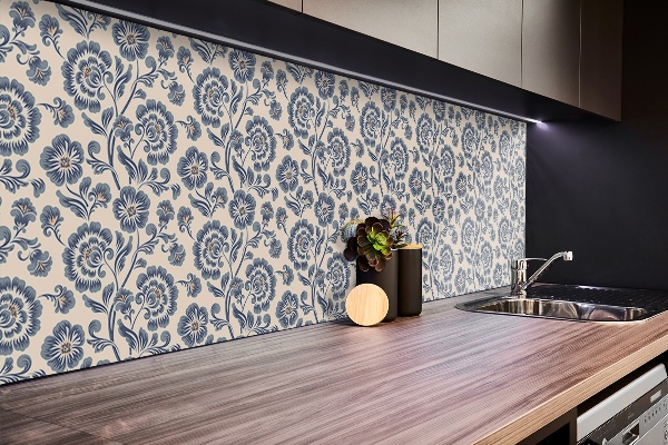 Panneau décoratif intérieur Modèle floral classique